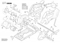 Bosch 3 601 JM3 120 GKS 18V-51 Cordless Circular Saw 18 V / 003 - EEU Spare Parts